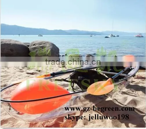 Begreen 2 Passengers Clear Transparent Kayak Wholesale in China photo-4