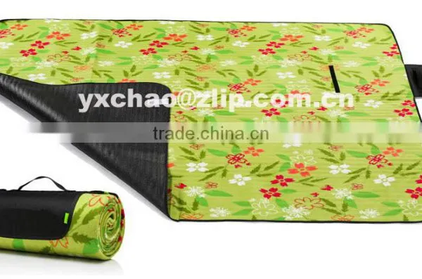 High Quality Waterproof Outdoor Camping Travel Fleece Picnic Mat Rug Blanket photo-2