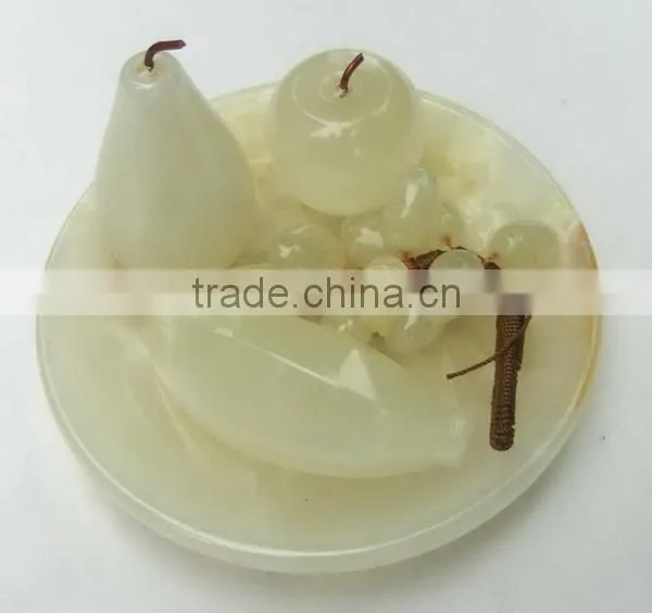 NATURAL ONYX FRUITS PLATES HANDICRAFTS photo-4