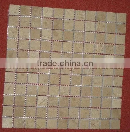 NEW VERONA BEIGE MARBEL MOSAIC TILES photo-4