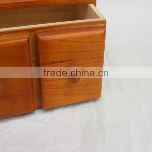 Wardrobe Soft Close Pull Out Pine Wooden Jewelry Drawer photo-6