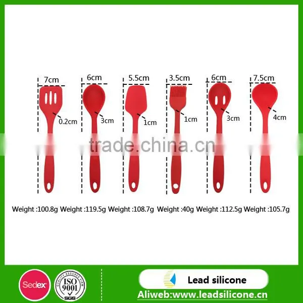 Cooking Utensils Set for the Kitchen Premium Silicone Kitchen Tools Set ISO9001 Certification Food-grade Silicone Cooking Sets photo-6