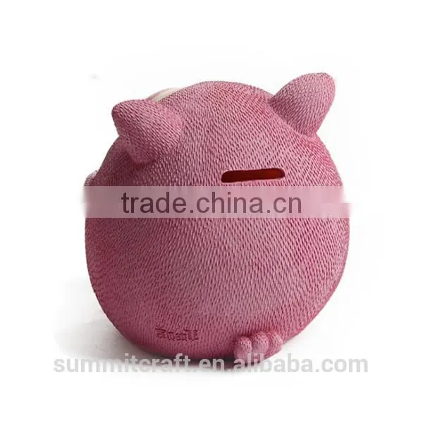 Money Boxes Wholesale Animal Shape Pink Owl Piggy Banks photo-2