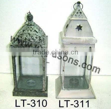 Cheap Antique Metal Lantern,wedding Candle Holders Lantern photo-4