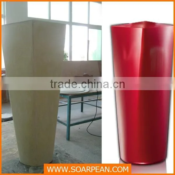Christmas Decorative Fiberglass Railing Flower Pot photo-4