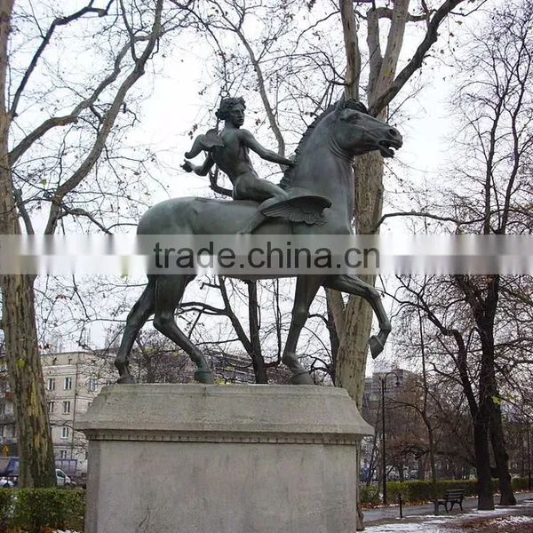 Bronze Foundry Lost Casting Wax Bronze Pegasus Sculpture photo-2