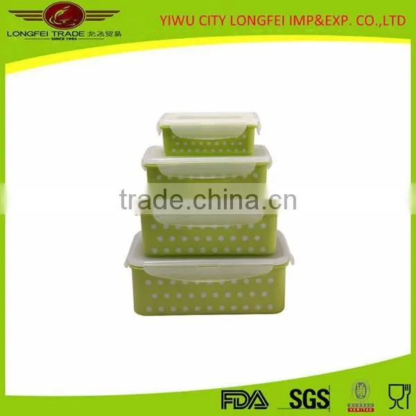 4pcs Character Plastic Airtight Preserving Food Container photo-2