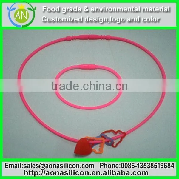 Custom Silicone Silicone Necklace|rubber Fashion Necklace photo-3