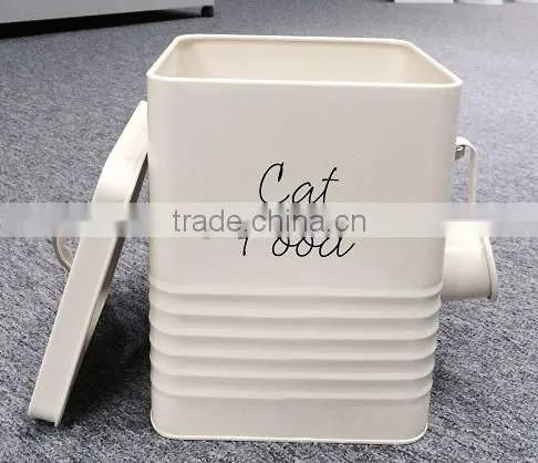 Cat Food Canister With Spoon photo-2