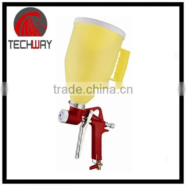 High Quality Professional 6L Plastic Cup Air Hopper Spray Gun photo-2