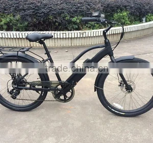 2017 New Design 26 Inch Beach Cruiser Electric Bike for Sand Use photo-4