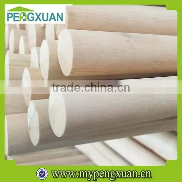 China Wholesale 120X2.5cm Natural Eucalyptus Round Pole Timber photo-3