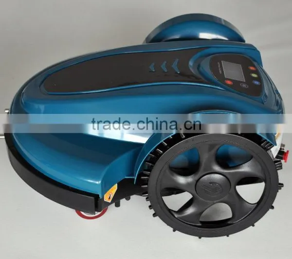 2017 New Intelligent Auto Motor Garden Electric Lawn Mower Robot With Anti-theft M3 photo-5