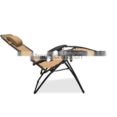 Patio Garden Pool Adjustable Sand Folding Lafuma Zero Gravity Chair photo-5