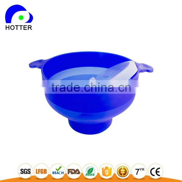 Microwave Air Popcorn Popper - Silicone Popcorn Maker Bowl for Home photo-6