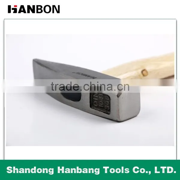 45# Carbon Steel Wooden Handle Fitter's Hammer / Finished Polished Heat-treatment photo-4