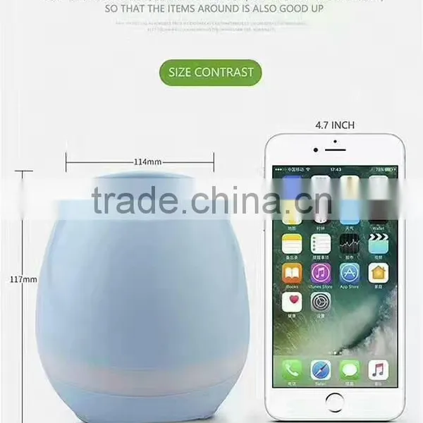 2017 New Design High Quality Music Playing Buetooth Speaker Bonsai Music Flower Pot photo-3