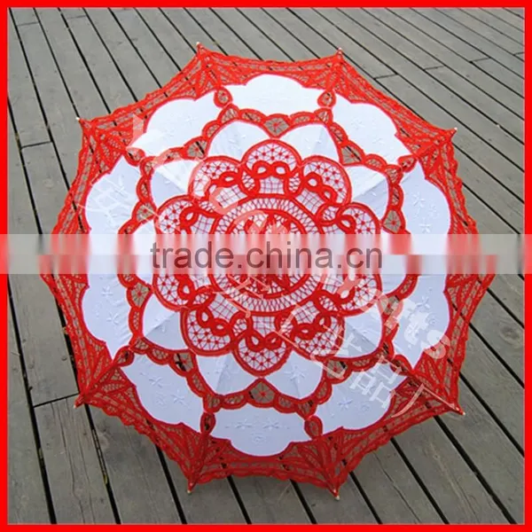 Anji Yuhong Factory Lace Crafts Umbrella Wholesale photo-5