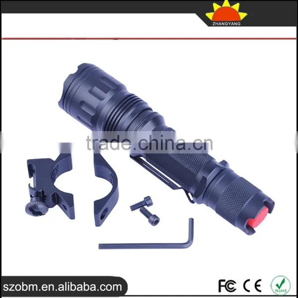 Wholesale OEM T6 LED 980Lm Portable Strong Light Tactical LED Flashlight Torch photo-5