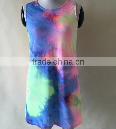 2016 Vestidos Watercolor Print Dresses Pencil Women Dress Summer Dresses photo-3
