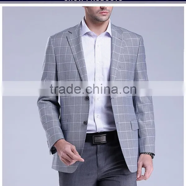 2015 New Design Mens Wool Casual Suit Blazers for Men