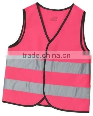 EN ISO 20471 Red High Visibility Safety Vest photo-3