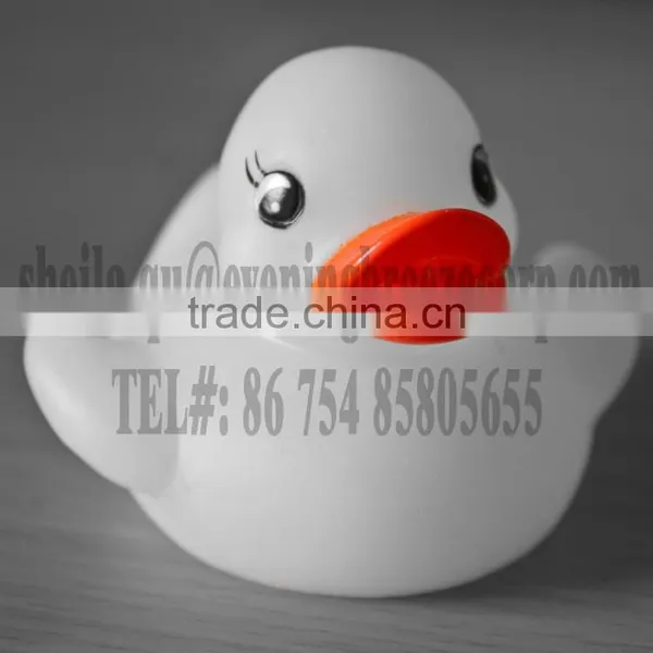 Noctilucent Luminous Glow in Dark Rubber Duck , Luminous Bath Duck Toy