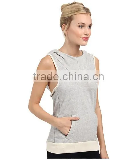 Factory Sale 2016 100% Cotton Tank Tops Sleeveless Slim Fit t Shirt Made in China photo-2