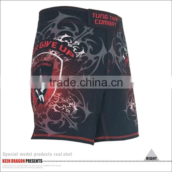 Make Your Own Designs Good Quality Short Style Mens Mma Shorts photo-4