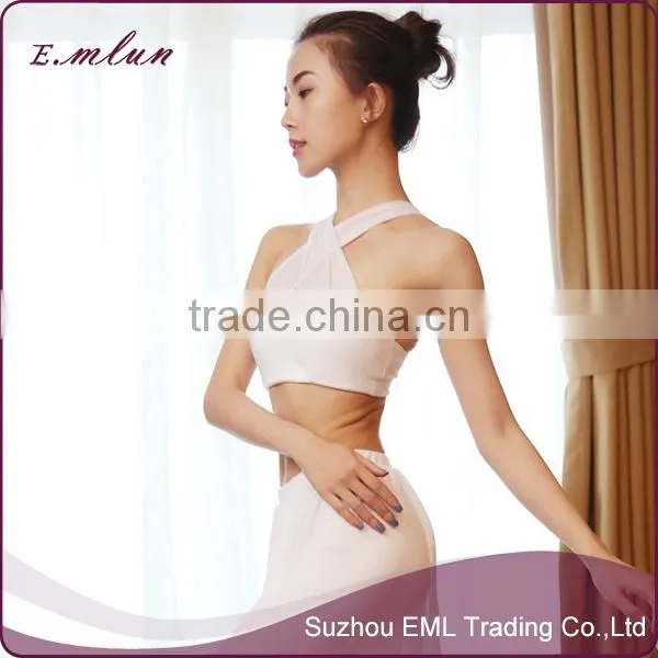 Hot Sale Women Sexy Tight Sport Bra Breathable Compression Top photo-2