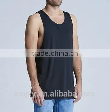 2017 Men Tank Top Front on The Back 100% Cotton OEM Service Bulk Wholesale photo-4