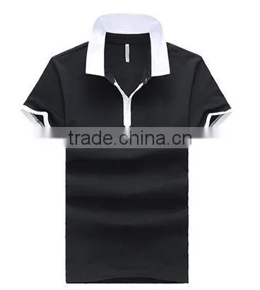 Super Quality Short Sleeve Casual 100% Cotton Polo Shirt for Men photo-2
