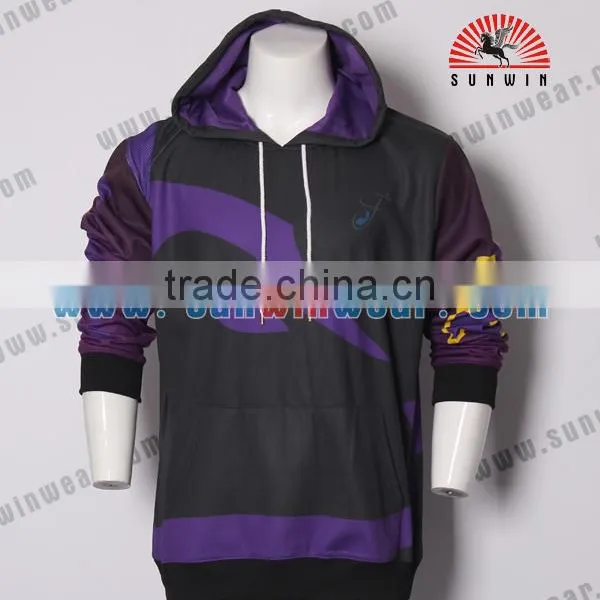2017 Blank Hoodies High Quality OEM Pullover Wholesale Plain Gildan Hoodies photo-3