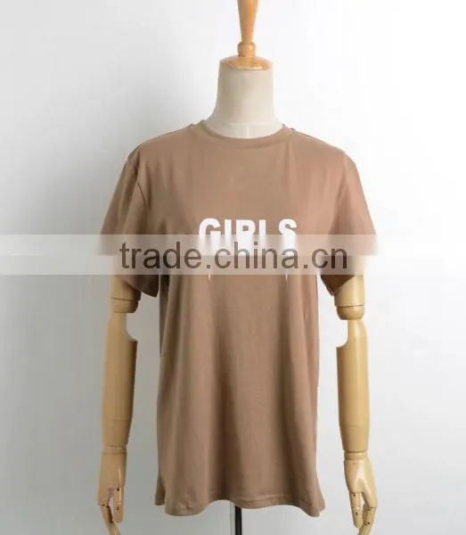 Hot Sale Stylish Short Sleeve Letter Print T-shirt for Women photo-6
