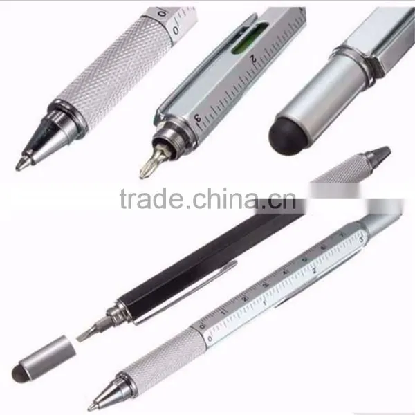 6-in-1 Multi-Functional Ball Pen ,can Customize the Logo photo-3