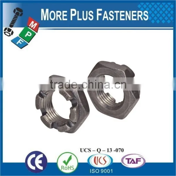 Made in Taiwan DIN 937 Low Castellated Nut DIN 937 photo-3