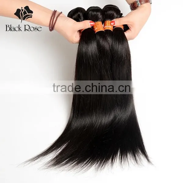 Brazilian Virgin Hair Straight Hair Extension, Unprocessed Wholesale Natural Hair Extensions photo-2