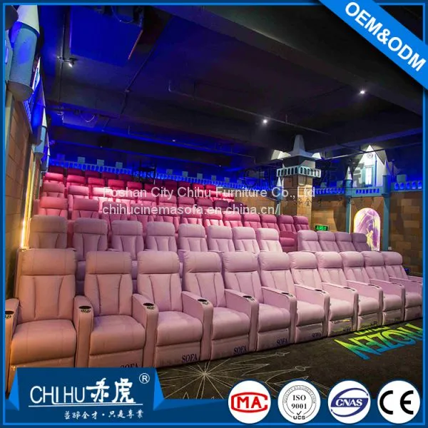 High Quality Modern Design Home Theater Seating,soft Hot Sale Cinema Seats photo-2