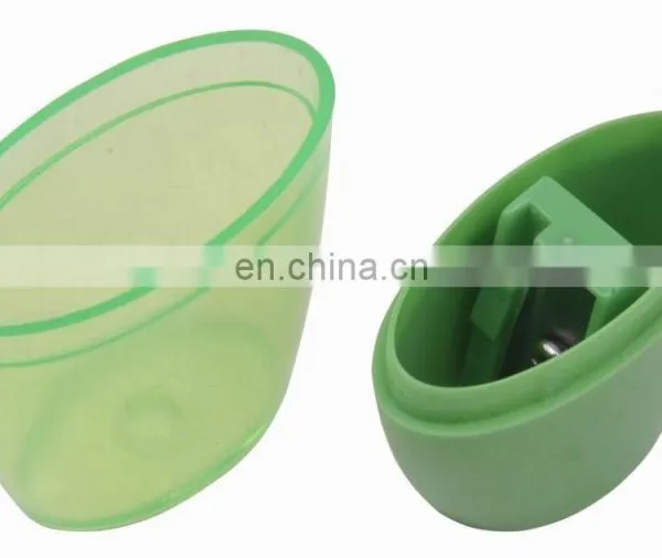 Oval Plastic Barrel Single Hole Pencil Sharpener photo-3