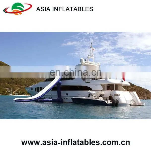 Inflatable Houseboat Slide/ Giant PVC Yacht Floating Water Slide photo-2