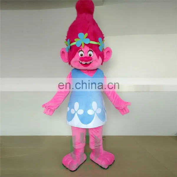 HI CE 2017 Hot Sale!!! Movie Charater Troll Mascot Costume for Party, Mascot Costume for Adults photo-3