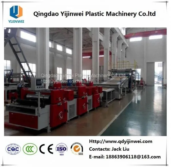 Plastic UV Coated PVC Imitate Artificial Marble Board/Sheet Making Machine