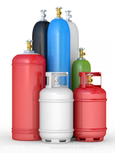 Новый цветной газовый баллон