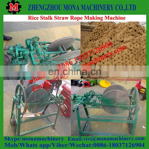 Farm Waste Recycling Machine Straw Rope Knitting Machine Rice Straw Rope Making Machine photo-6