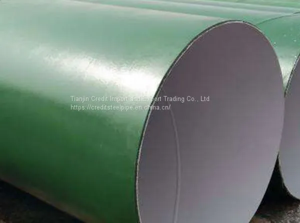 Spiral 3pe Anti Corrosion Steel Pipe Anti-corrosion Pipe 3PE Pipe photo-4