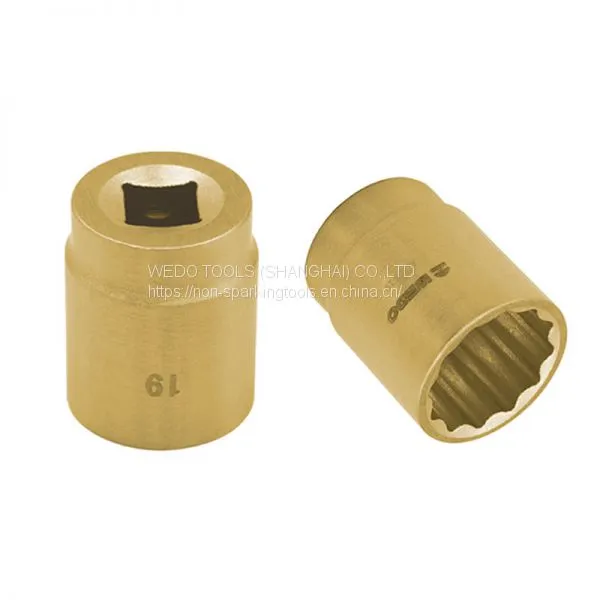 WEDO Non Sparking Aluminum Bronze 3/8 Drive Socket photo-5