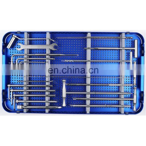 Competitive Price Medical Expert Tibial Interlocking Nail Instrument Set Orthopedic Surgical Intramedually Nail Instruments photo-3