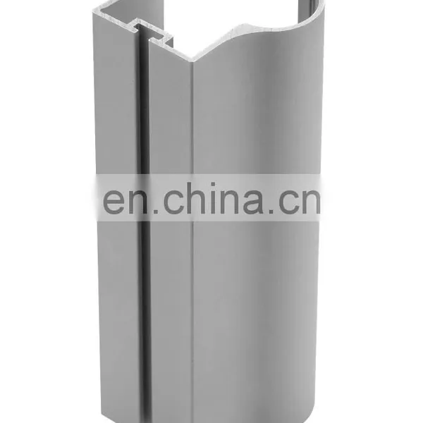 SHENGXIN Malaysia South Africa Circular Anodized Sliding Door Track Square Aluminum Profile photo-6