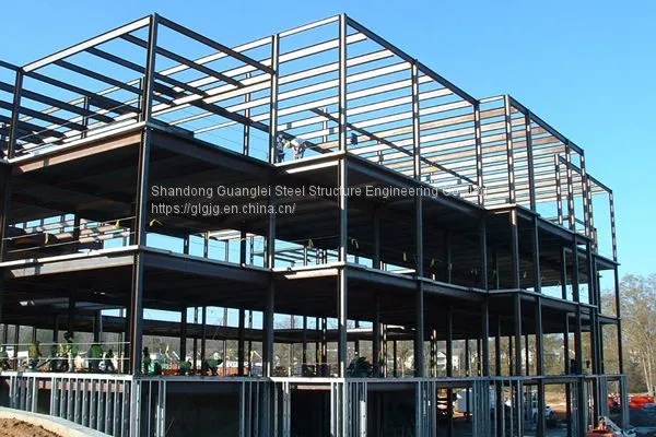 Steel Frame Structure Seismic Earthquake Prefabricated Light Steel Structure Muti Storey Workshop photo-2