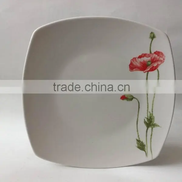 20pcs Fine Square Porcelain Dinner Set photo-2